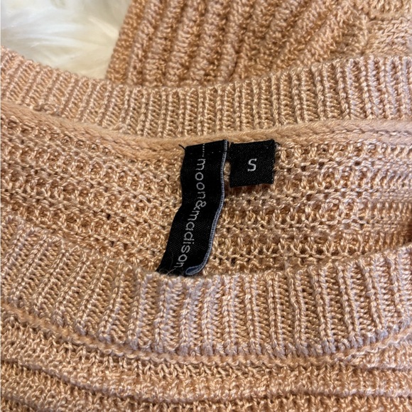 Mauve pink color batwing sweater - Picture 1 of 3